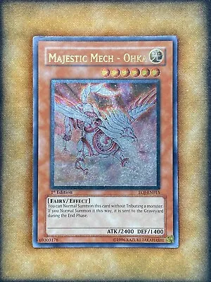 Yugioh Majestic Mech - Ohka EOJ-EN015 Ultimate Rare 1st Ed NM • $6.99