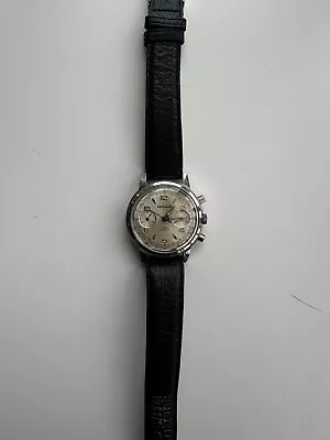 Vintage Lancia Chronograph Watch With The Venus 188 Manual Wind Movement • $360.57