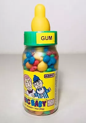 Vintage 1992 Alberts BIG BABY Pacifier Bubble Gum Container Candy • $12