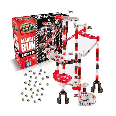 Marble Genius Marble Run Racing Set: 200-Piece Marble Run Racing Set Toys For... • $89.99