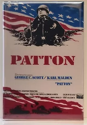 Patton MAGNET 2 X3  Refrigerator Locker Movie Poster • $6.95