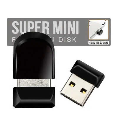 $4.55 • Buy 64GB Mini USB Flash Drive Memory Stick Thumb Drive Pen Drive U Disk 1MB Lot