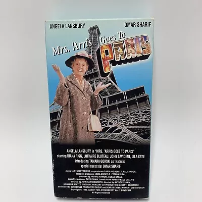 Mrs. ‘Arris Goes To Paris (VHS 1992 Hearst / Bonneville) • $15.84