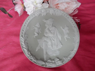 £151.41 • Buy Art Nouveau Green Jasperware Wedgwood Plate ROMEO-W.Shakespeare Romeo & Juliet