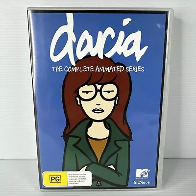 Daria: The Complete Animated Series (Box Set DVD 2010) 8 Discs Region 4 VGC • $22.35