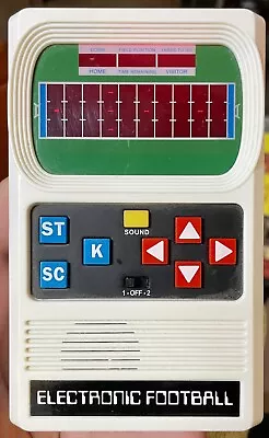 Vintage 2000 Mattel Classic Football Electronic Handheld Game - Tested & Working • $25