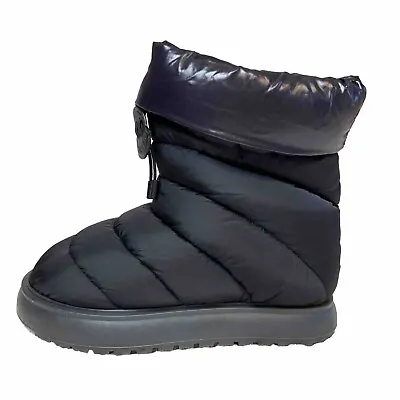 AMPUTEE (1) Moncler Gaia LEFT Size 38.5 Black Quilted Puffer Nylon Boot NEW • $120