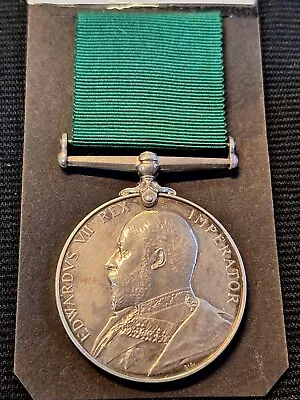 Ervii Volunteer Force Long Service Medal 1093 Pte W Henderson 5th V.b A&s Hildrs • £129.99