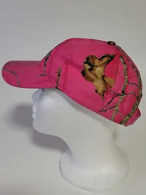 Mossy Oak Womens Pink Camo Baseball Cap Hat • $7