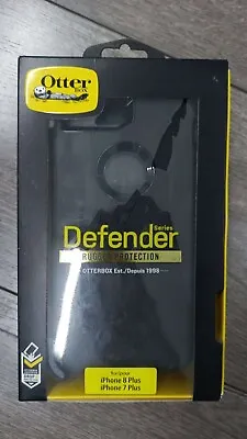 $72.85 • Buy OtterBox Apple IPhone 8 Plus/7 Plus Defender Series Case Black