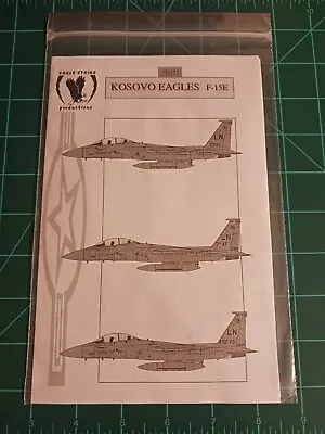 1/72 72021 Eagle Strike F-15E Eagle Decal For Hasegawa Great Wall Academy • $16