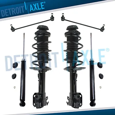 $232.66 • Buy Front Struts Assembly + Rear Shocks + Sway Bars For 2007-2011 2012 Toyota Yaris
