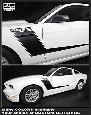 Ford Mustang Side Accent Stripes Decals 2010 2011 2012 2013 2014 Pro Motor • $59.50