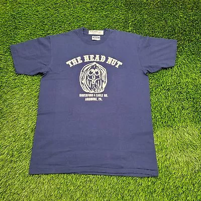 Vintage 80s The-Head-Nut Candy Shop Shirt M 20x27 (Tag L) Arch-Spellout Ardmore • $38.77