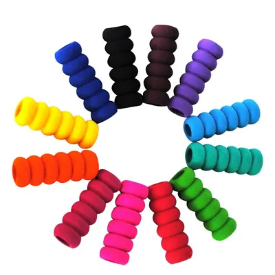 £3.16 • Buy Students Writing Aid For Kids Pencil Holder Pencil Grips Soft Foam Pencil Cover