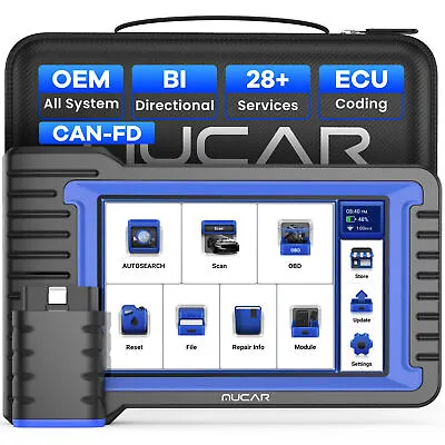 MUCAR VO7S Car OBD2 Scanner Bidirectional All System Diagnostic CANFD ECU Coding • £329