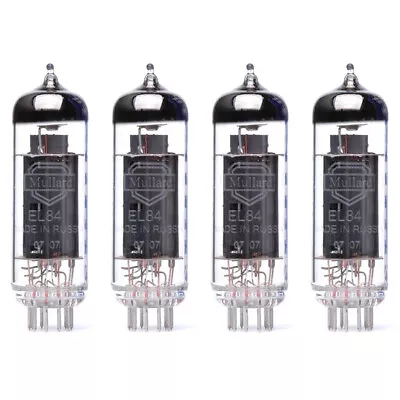 Quad Of Mullard EL84 / 6BQ5 New Production Power Vacuum Tube • $127.80