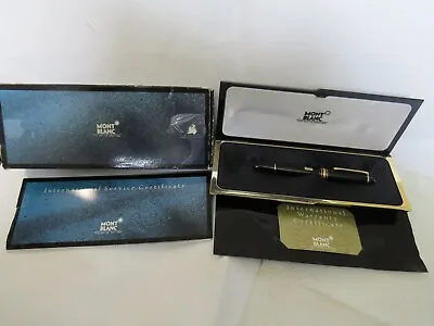 Mint!!! Vintage Montblanc Meisterstuck 4810 Fountain Pen 14K Gold Nib • $550