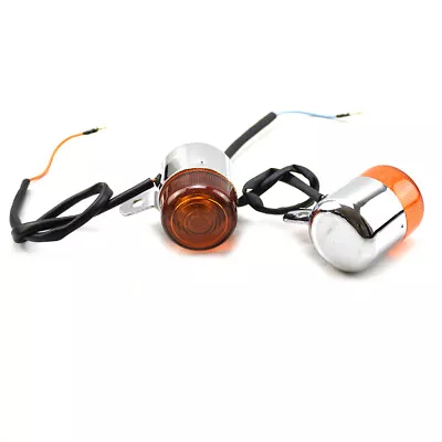 Motorcycle Turn Signal Light 6V Amber Flasher Indicator Motorbike Z50 CT70 DAX • $14.24