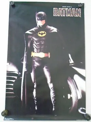 BATMAN - Keaton - Original Vintage Poster #1522 / Exc. New Cond.- 23 X 35  • $16.99