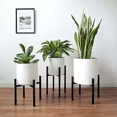 Adjustable Metal Plant Stand Expandable Plant Holder Flower Pot Stand Mode... • £20.90