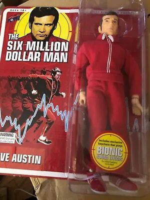 NIP The Six Million Dollar Man Steve Austin 8  Figure Sealed 2012 Bif Bang • $150