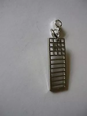 £7.95 • Buy Mackintosh Chair Back W19 Charm With 5mm Hole Fit Pendant Charm Bracelet   
