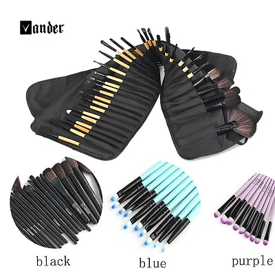 32 Makeup Brush Set Cosmetic Beauty Face Eyeshadow Lip Liner Foundation Brushes • $99.99