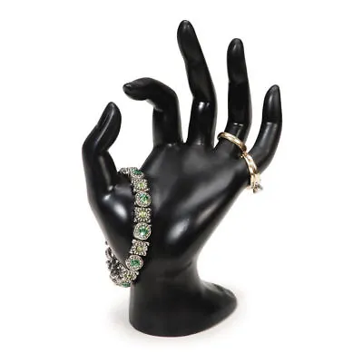 Mannequin OK Hand Finger Jewellery Glove Ring Bracelet Display Stand Holder| HO • £4.72