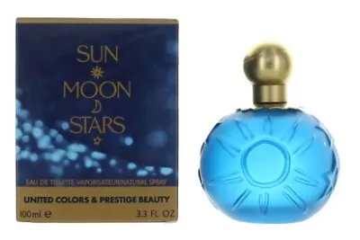 Sun Moon Stars By United Colors & Prestige Beauty 3.3 Oz Perfume For Women NIB • $33.87