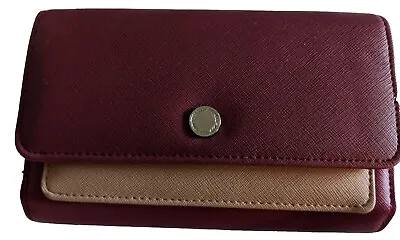 MY BIG FAT  RFID ZIPAROUND Wallet Brown  • $30.80