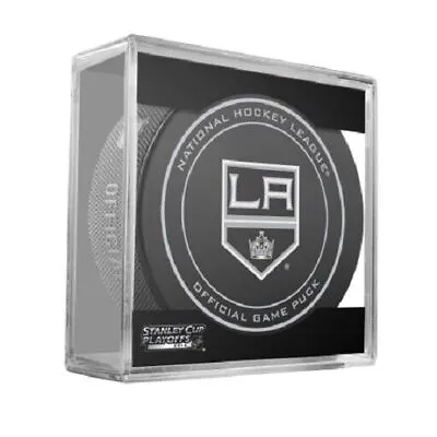 2014 Stanley Cup Playoffs LA Kings Logo Official NHL Hockey Puck New In Cube • $14.99