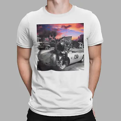 James Dean T-Shirt Retro Car Racer Cool Sunset Movie USA Rebel New Gift UK Film • £5.99