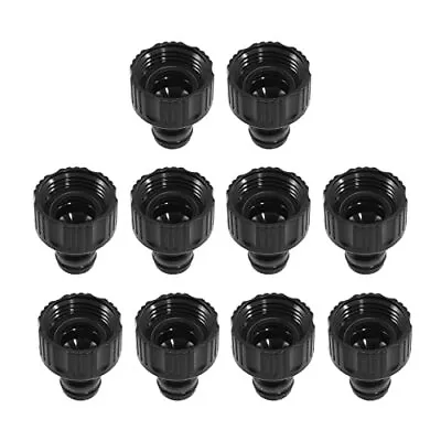 3/4 Inch Plastic Garden Hose Connector Female Hose Quick Connector Adapters B... • $8.96