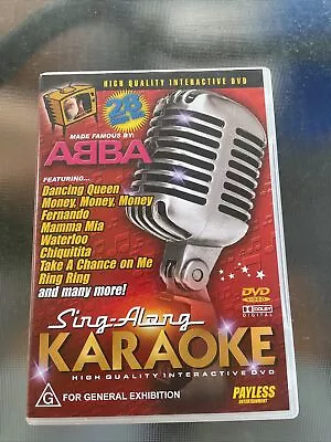 Karaoke - Sing Along Karaoke - Abba (DVD) • $7.99