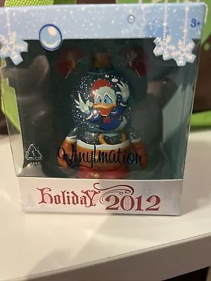 DISNEY Vinylmation 3  Park Set 1 Holiday Christmas Ornament Stuck Duck 2012 • $19.99