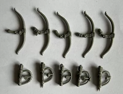 Warhammer Tomb Kings Skeleton Archers Bow Arms & Quivers X 5 OOP New  • £4.95