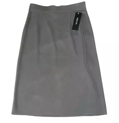 MISOOK~ Women's Slate Gray 25  Knit  Skirt ~ Size XS NEW • $40