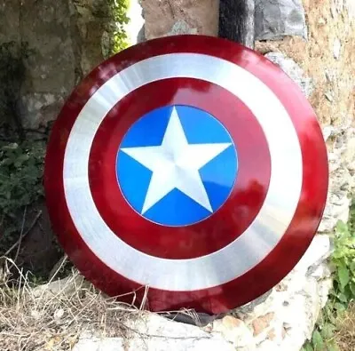 $239.13 • Buy 24'' Shield Captain America Iron Prop Replica Marvel Cosplay Round Shield Armor