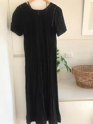 Auguste Black Maxi Dress Size 8 • $39.99