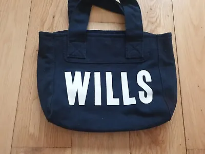 £3.99 • Buy Jack Wills Navy Canvas Tote Bag 