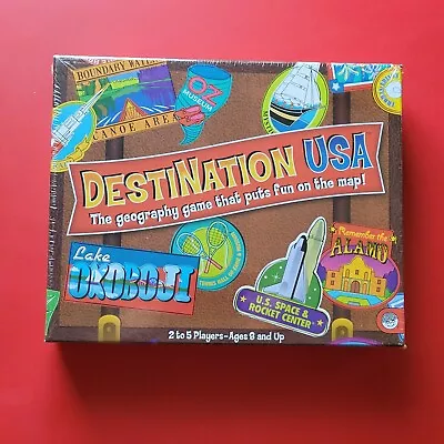 Destination USA Geography Game Factory Sealed Fast Free Shipping • $27.95