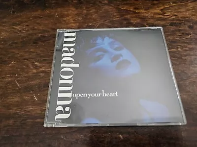 CD SINGLE MADONNA - Open Your Heart (Rare 80's 90's) • $14.68