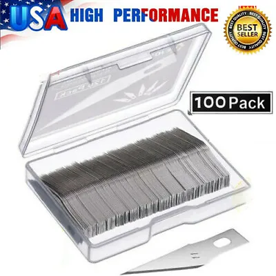 100 PCS Blades #11 Knife Style For Exacto X-Acto Hobby For Multi Tool Crafts+BOX • $12.59