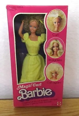 Vintage 1981 Magic Curl Barbie NRFB Mattel #3856 • $75