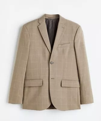 H&M Slim Fit Suit | Jacket 40R | Pants 30x32 • $100