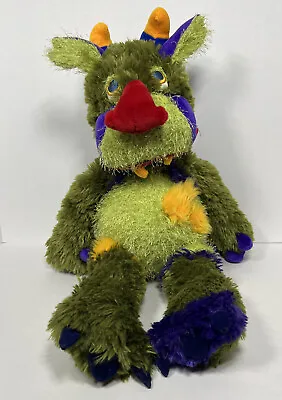 Manhattan Toy Galoompagalots Mrax Monster Plush 24  - Green Purple Red • $40