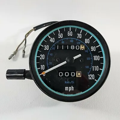 Vtg Motorcycle Speedometer OEM 120mph • $89.97