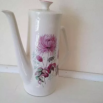 Empire Porcelain Coffee Pot Staffordshire Pink Magic • £18