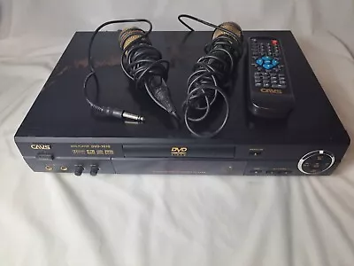 RARE Cavs Model DVD-101G Karaoke Digital Video DVD/VCD/CD/CD+G/MP3 PLAYER  • $18